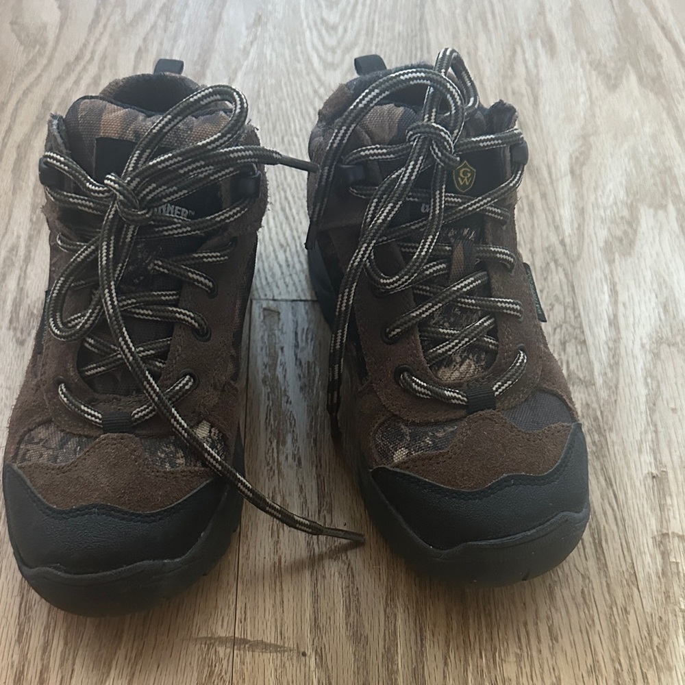 Children's Brown Camouflage Sneakers